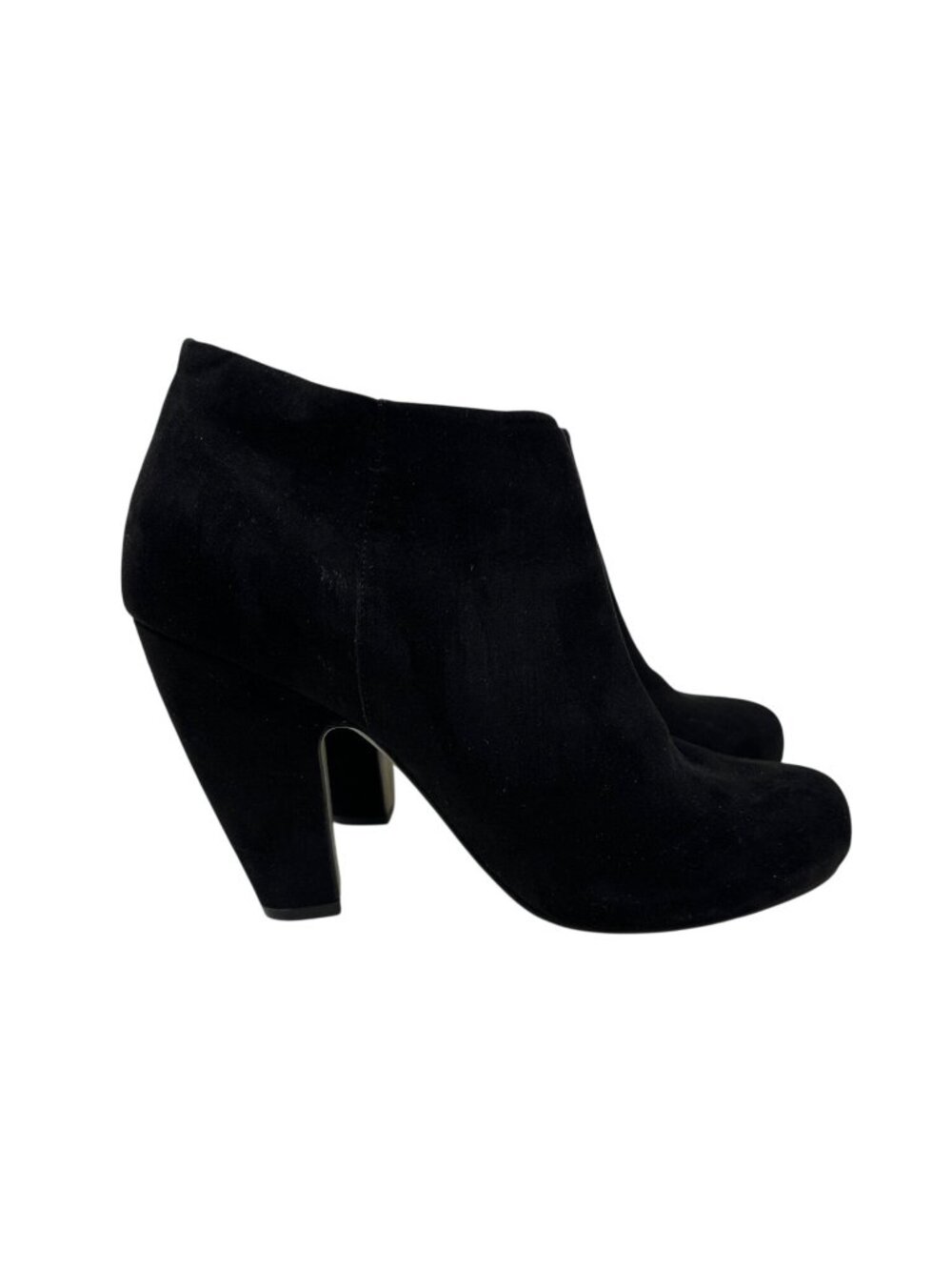 Madden Girl Lopezzz Black Suede Ankle Boots Women's Size 10M